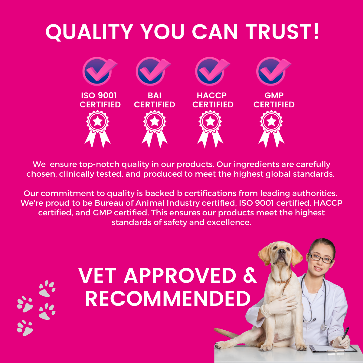 Pet Logic 10-in-1 Multivitamins 40g Dog & Cat Treats Supplement Pet Vitamins for Pro Immune System