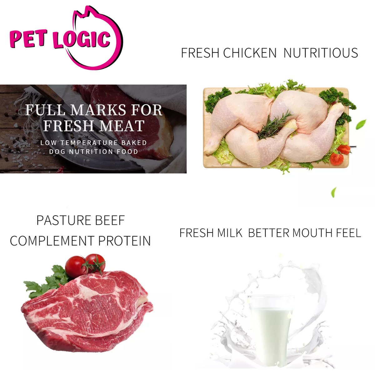 Pet Logic Dental X Sticks 60g BEEF (Doypack) Dog Treats