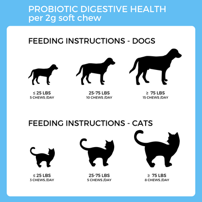 Pet Logic Probiotic Digestive Health + Strong Bones & Joints Pet Supplements