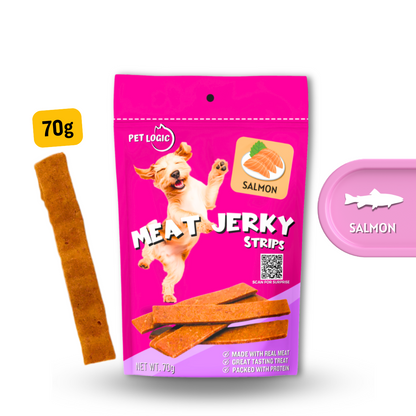 Pet Logic Meat Jerky Strips 70g (Doypack) Dog Treats