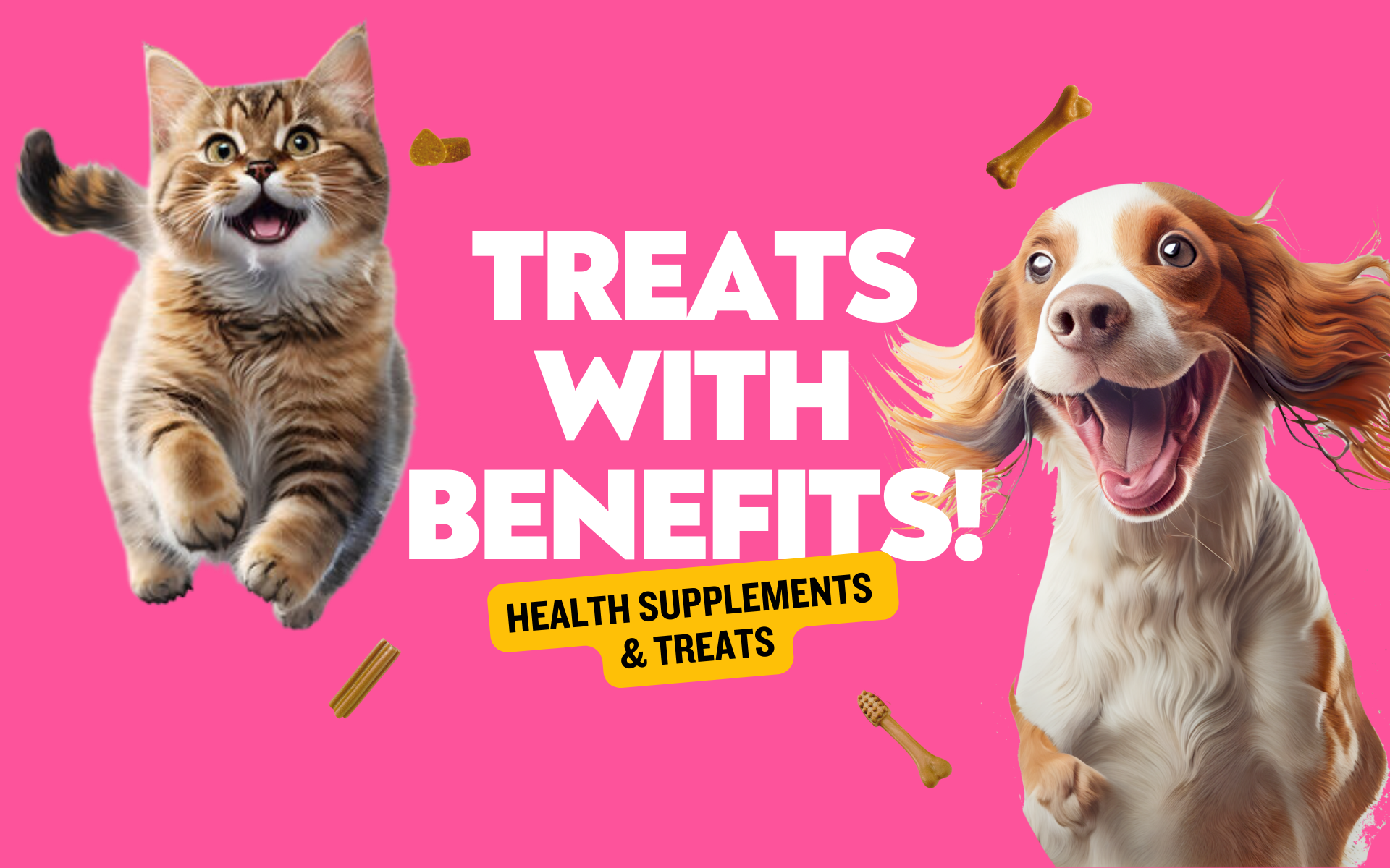 Treats with Benefits - Health Supplements & Treats